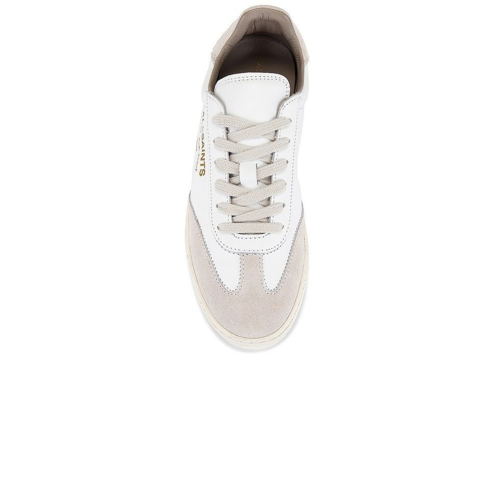 New ALLSAINTS Thelma Sneaker in White leather shoe designer - Picture 9 of 12